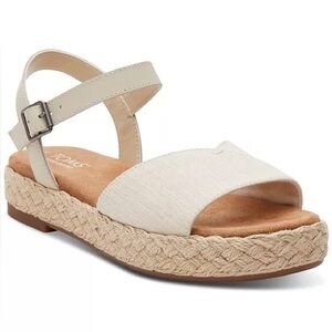 Tom’s Women's Abby Open Toe Flat Sandals